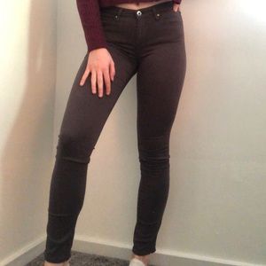 Dark Gray Skinny Jeans